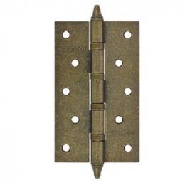 Петля унив. сталь 5"-4ВВ (застар.бронза) с кол. (125х75х2,5)