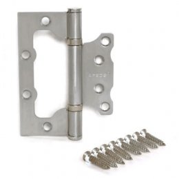 Петля накладная Apecs 100*75*2,5-В2-Steel-NIS