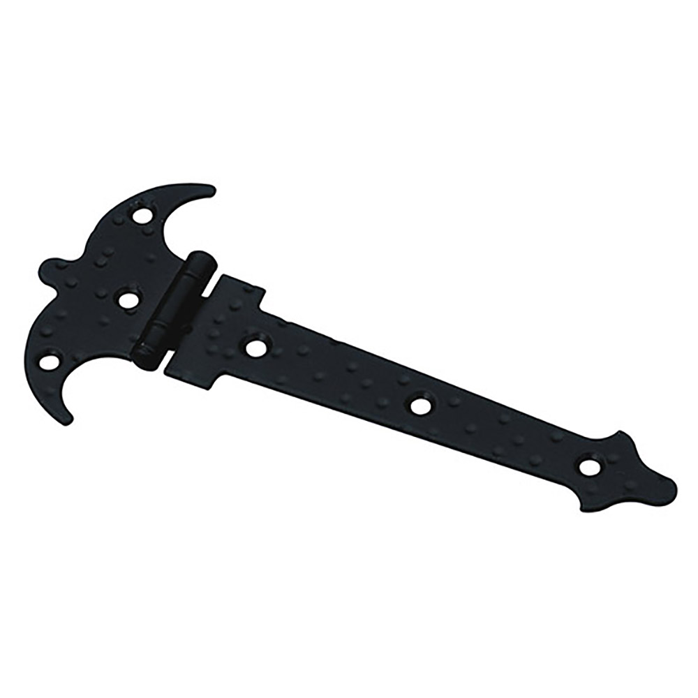 Петля накладная черная Amig 551-120*73*1,5